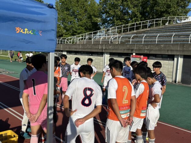 9月6日(土)高円宮杯1部vs大津3rd